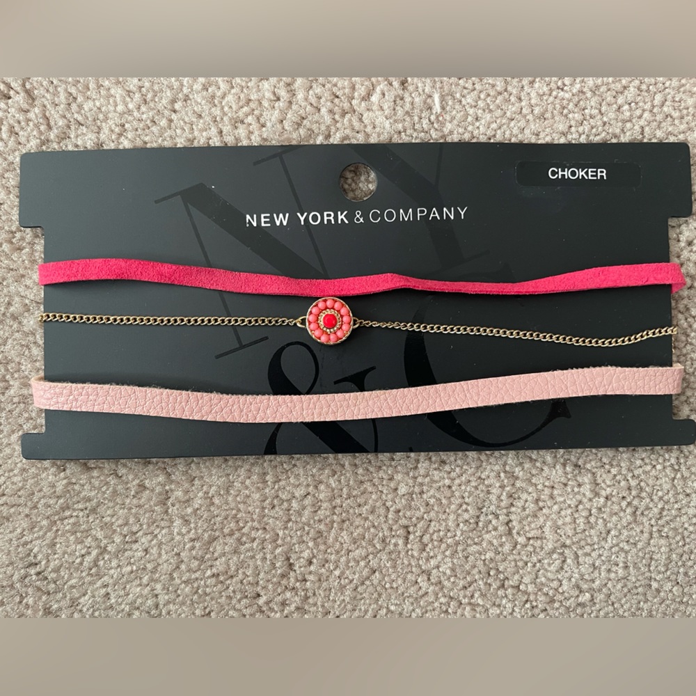 New York and Company Choker Necklace Lot